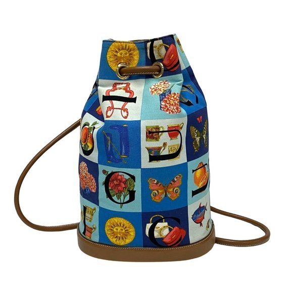 GUCCI Brown Leather Shoulder Bag